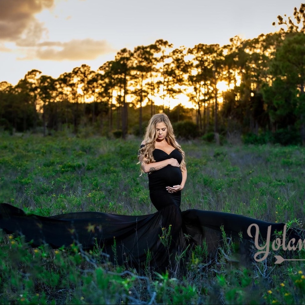 Maternity Dress - Pregnancy PhotoShoot Dress